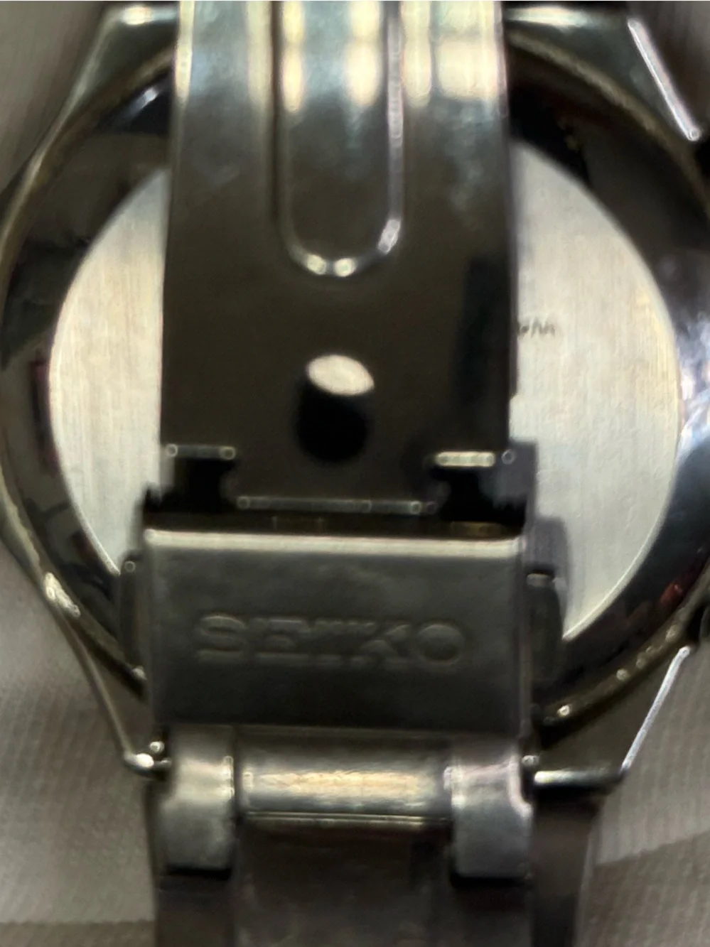 Seiko Coutura Silver Tone Mother-of-Pearl Dial Chronograph Watch